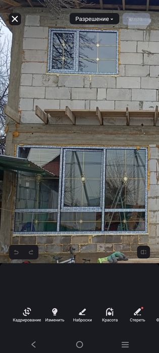 Пластиковые окна двери Есік терезе