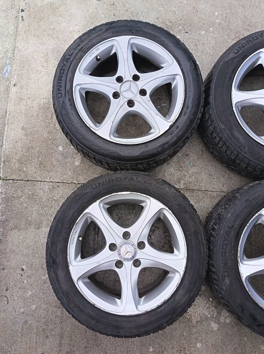 16ки джанти 5x112 Mercedes със зимни гуми