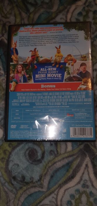 Dvd tom & jerry  - petter rabbit