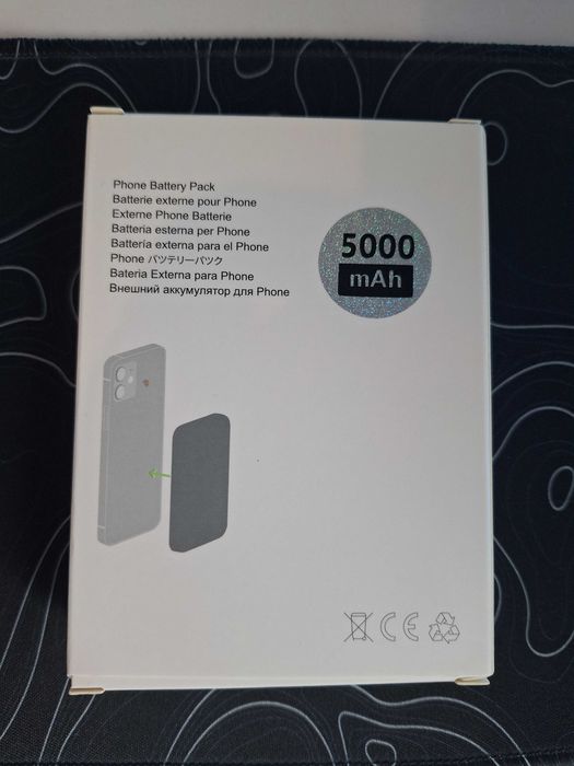 Powerbank MagSafe Magnetic 5000mAh – baterie externa wireless, noua