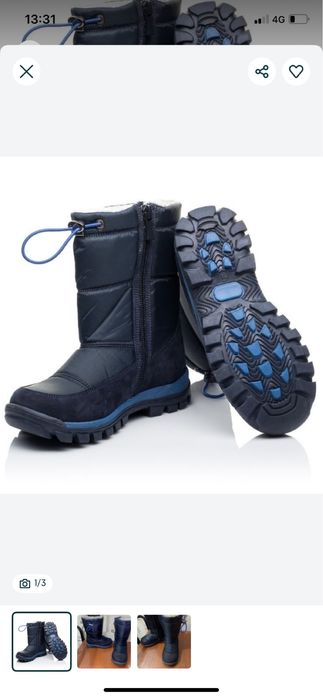 Детские сапоги, 23 размер