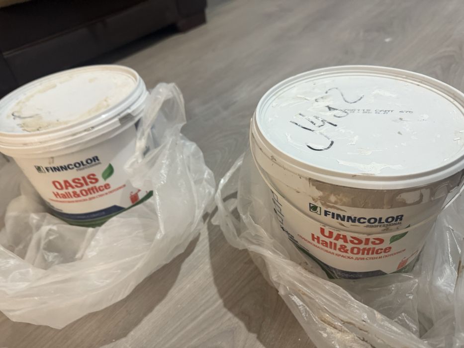 Отдам краски даром