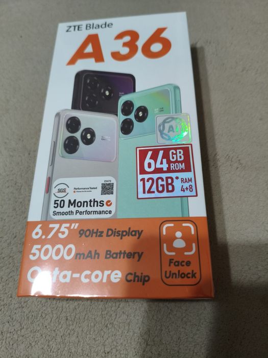 ZTE Blade A36 black