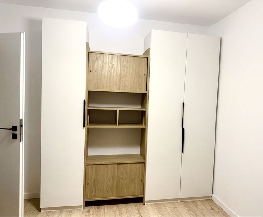Mobilier IKEA modular alb lemn