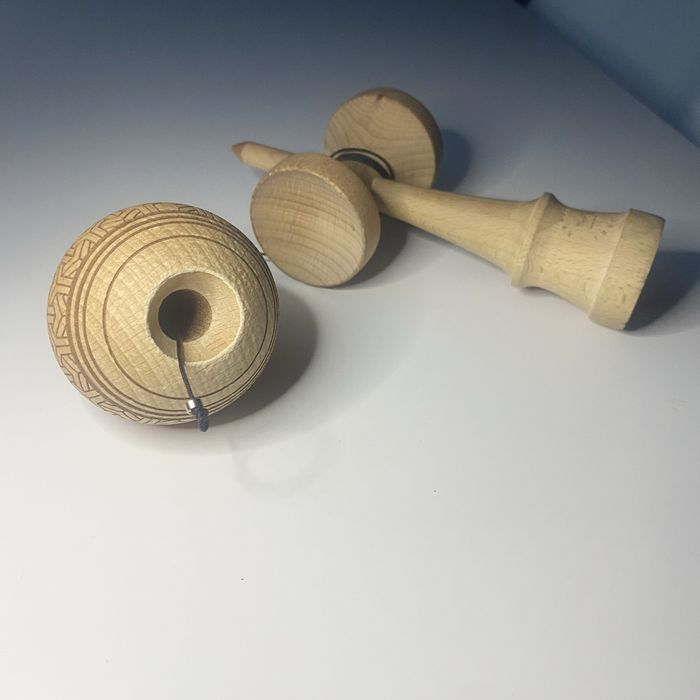 Kendama Israel Kintsugi - Anti Skid - Natural Hog