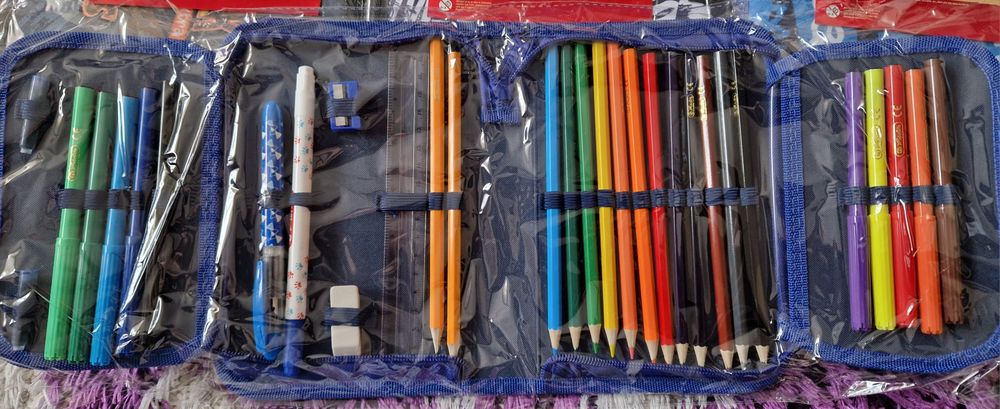 Herlitz penar echipat 30piese + 1stilou
