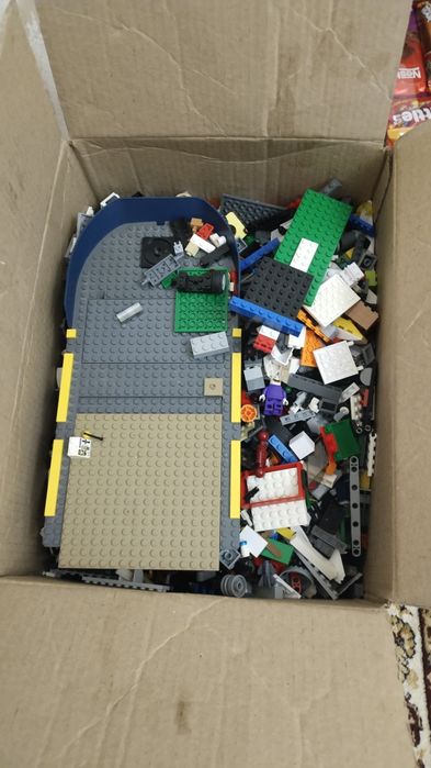 Лего, коробка, более 7 кг