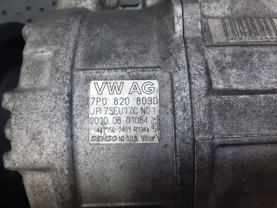 compresor clima ac 3.0tdi porsche cayenne 92a vw touareg 7p 7p0820803d