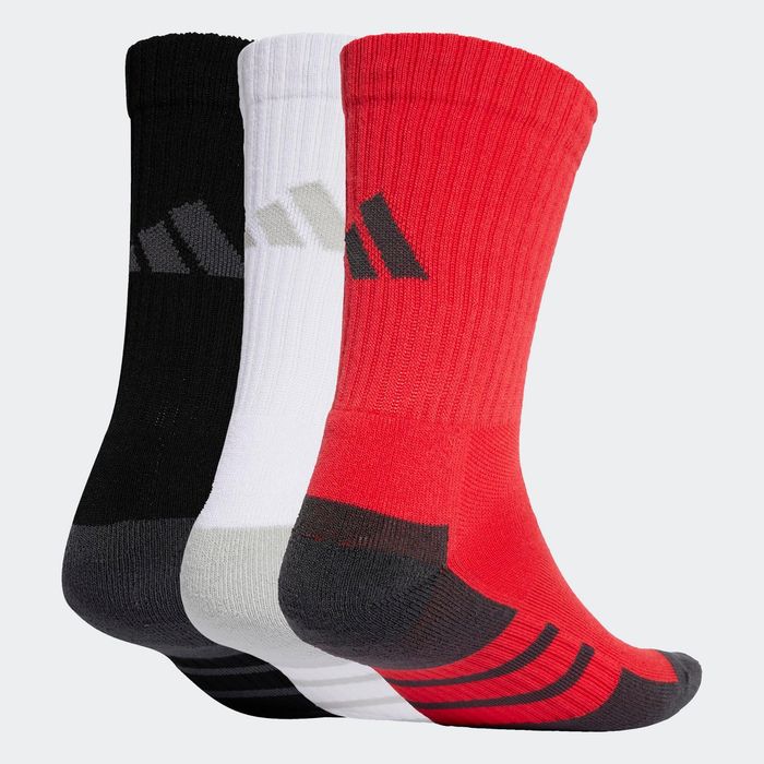 Sosete Adidas Cushioned Crew Socks Climacool Set 3 Perechi Noi Originale