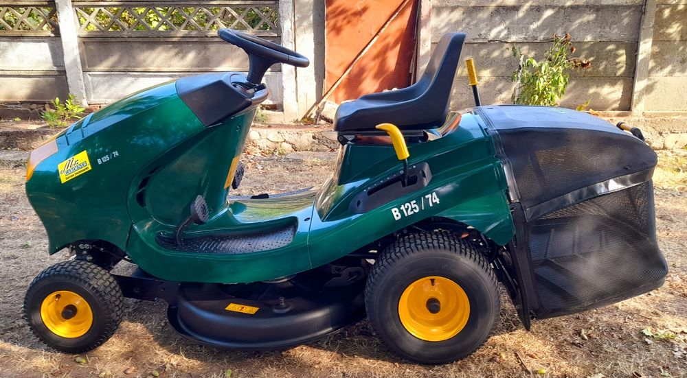 Tractoras tuns iarba MR GARDENER(Alko) B125/74 Brigs&Stratton 12,5HP OHV 4Timpi 5Trepte Aproape Nou Cu puține ore de funcționare!!!

Preț