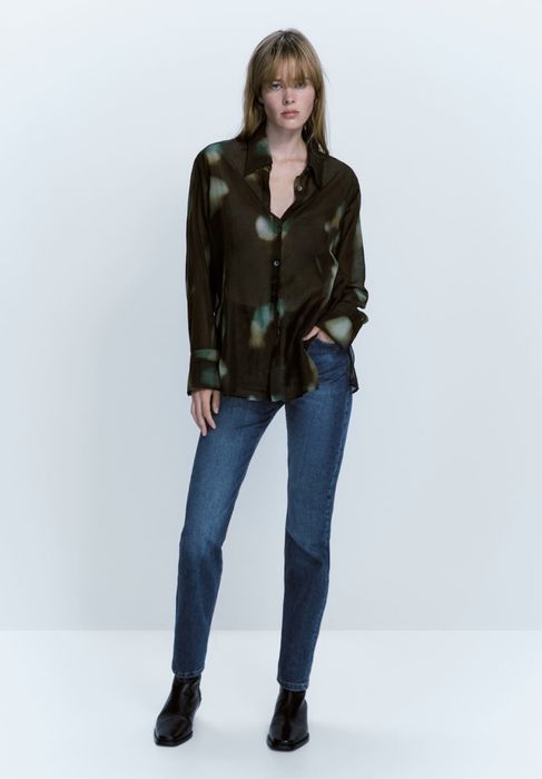 Camasa cu matase Massimo Dutti