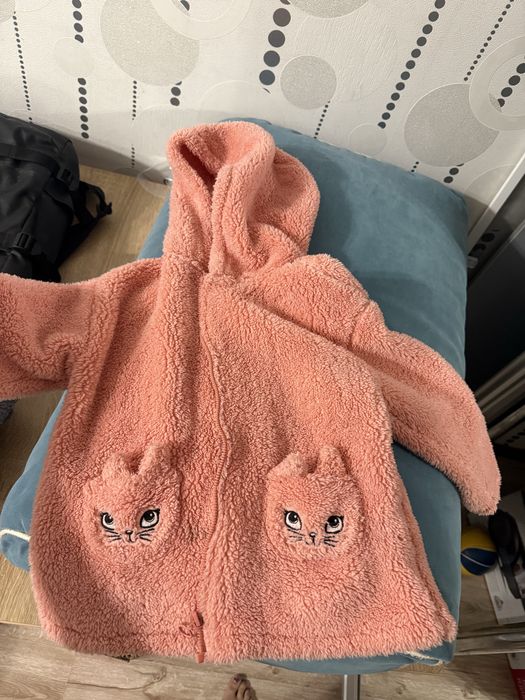 Кофта тедди на девочку