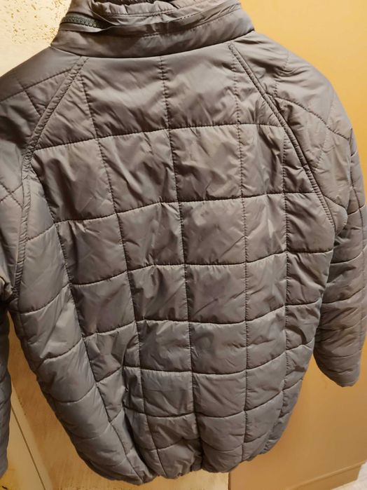 Детско-юношеско яке в сив цвят