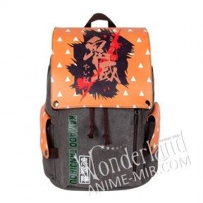 Рюкзак аниме Клинок рассекающего демона Атака титанов Ван пис Наруто