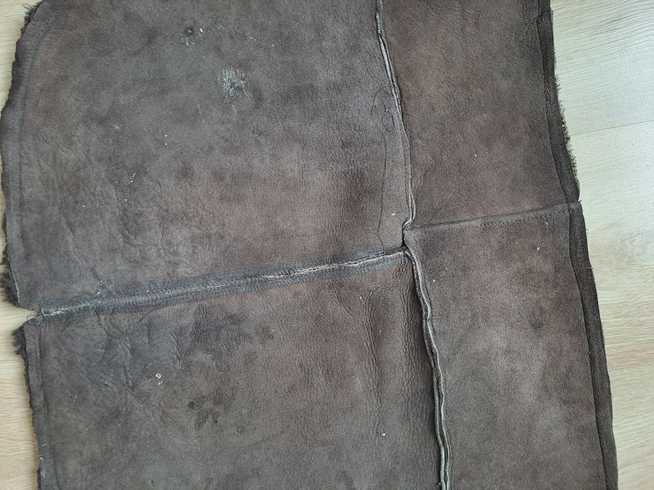 Сидушка натуральный мех овчина 48×43 см