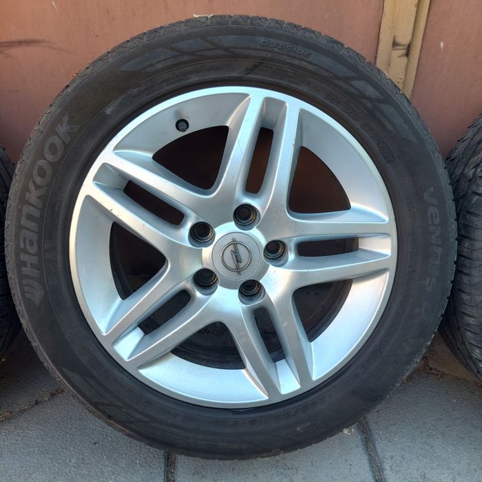 Оригинални алуминиеви джанти за Opel 16 5x110x16 ет39 с гуми 205х55х16