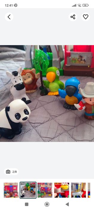 Fermă Animale Fisher-Price Little Muzicală.
Plus 6 Animale Fisher-Pric