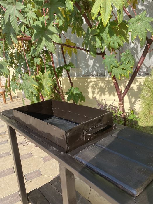 Мангал в стиле лофт