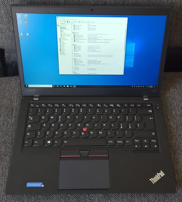 vand laptop Diagnoza Lenovo ThinkPad T460s.Impecabil.14"FH.i7 6600.8 Gb.Ssd 256Gb
