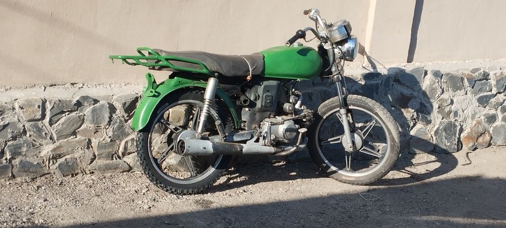 Альфа 125 кубов на ходу