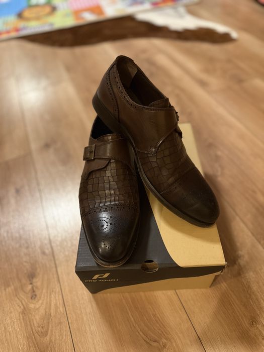 Pantofi piele Monk - 43 - de la D’S Damat