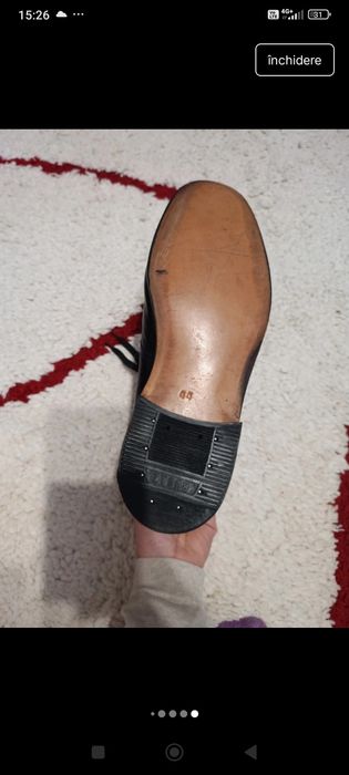 Ghete Piele Bărbați Made in Italia