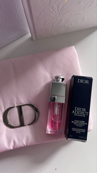 Dior набор lip glow oil оригинал масло блеск для губ