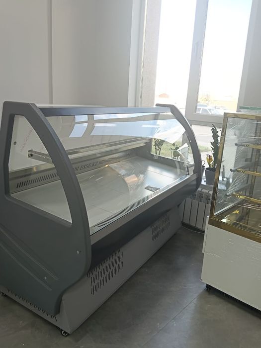 Витрины под мясо молочку и рыбу