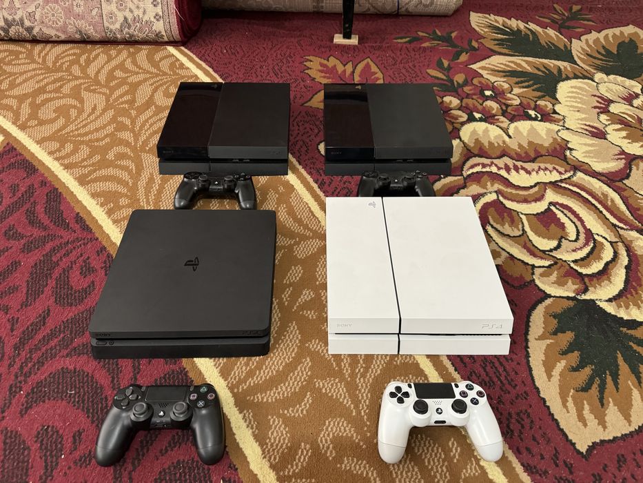 Ps4slimlar va Ps4 Fatlar Sotiladi Koreyadan eklgan xotirasi 500GBdan