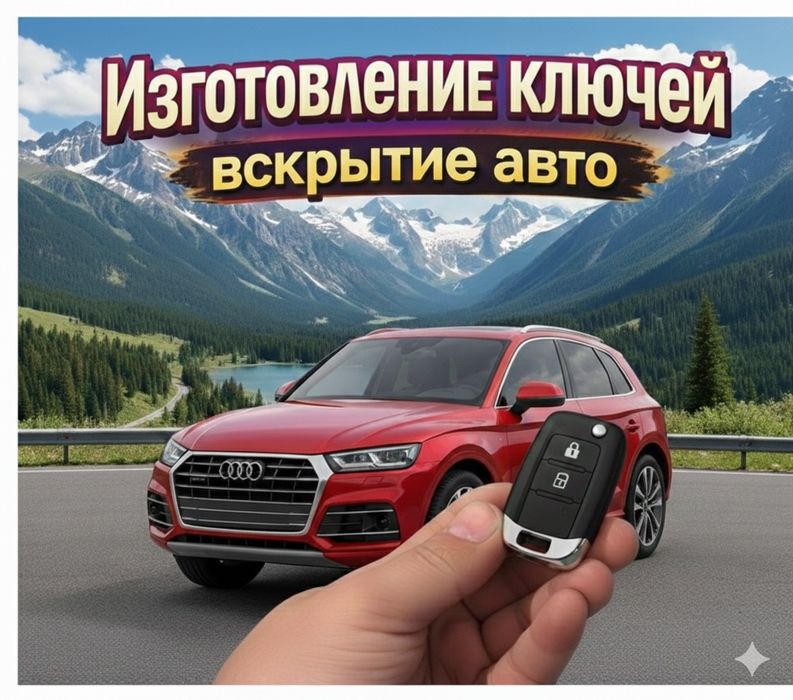 Изготовление авто ключей, вскрытие авто замков, прошивка ключей, чипы