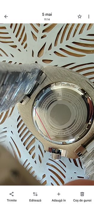 Se vinde ceas Tandorio automatic nou cu mecanism NH 36 de la Seiko. Ceasul vine împreună cu cutie originală,manual.Dimensiune 45 mm cu coroniță.