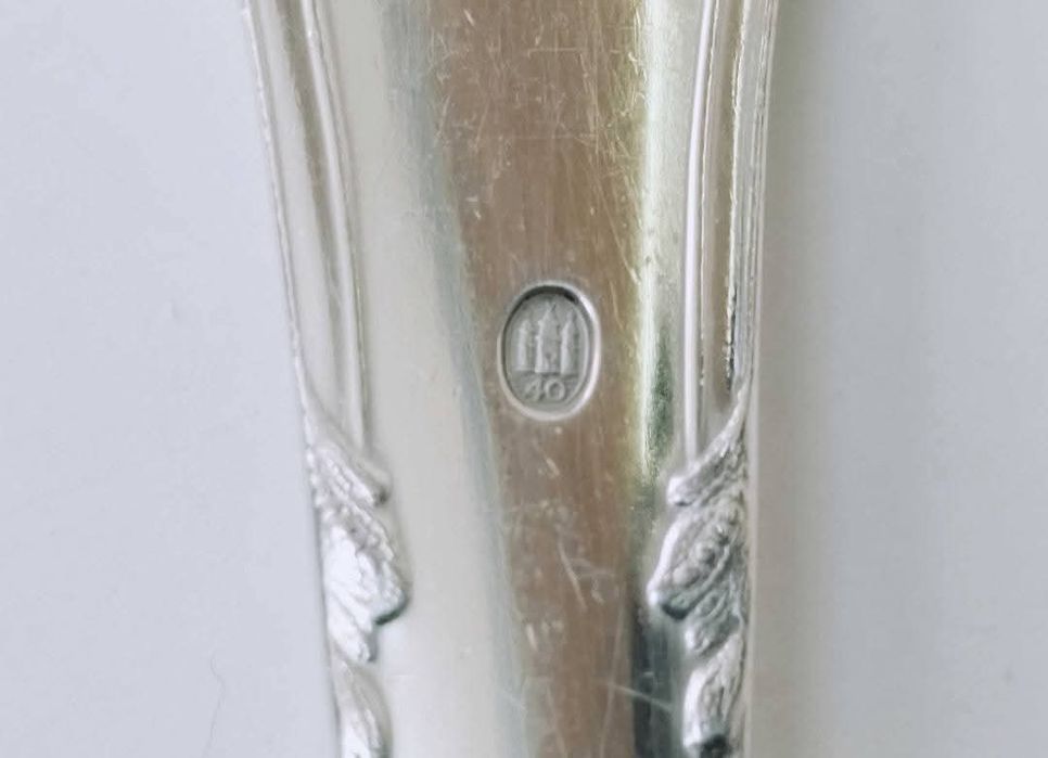 Lingură din argint de 830 , Danemarca Johannes Siggaard Copii