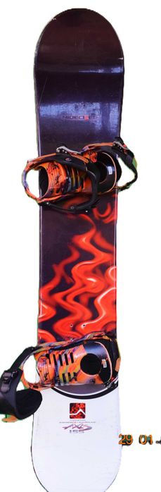 Placa snowboard Nidecker Wood-core AXYS 155cm, cu legaturi K2 LIEN