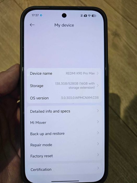 Xiaomi Redmi K90 PRO MAX 16/512 GB / POCO F8 ultra, IDEAL