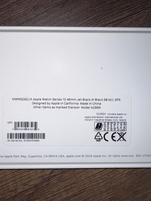 Apple Watch 10 ,46 mm ,ca nou!!