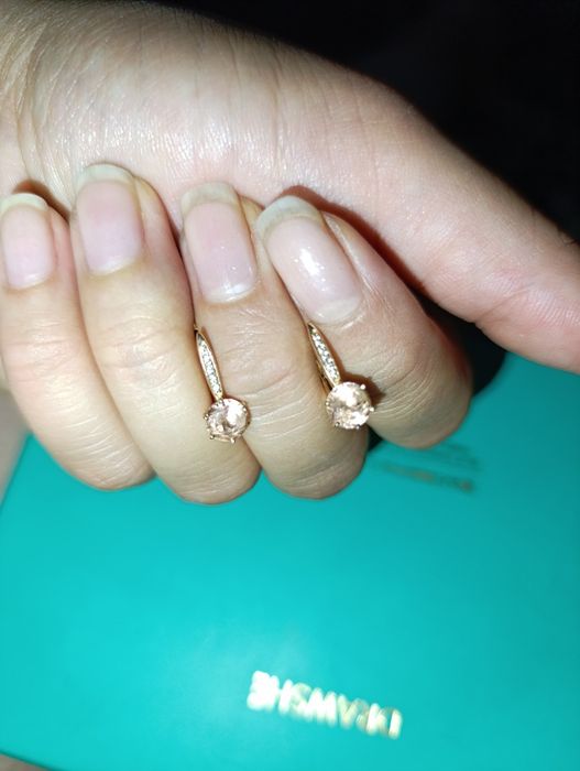 Золотые Детские сережки