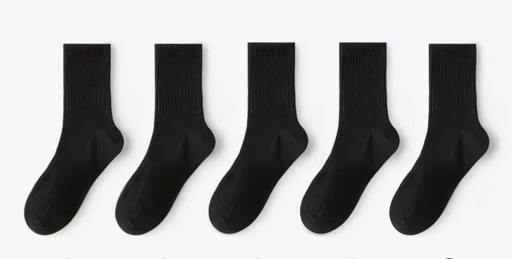 Женские носки черные