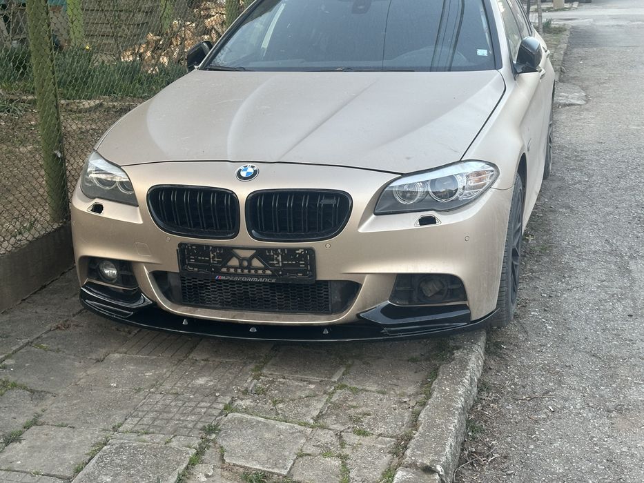 долен споилер бмв F10 Ф10 F11 Ф11 M paket броня