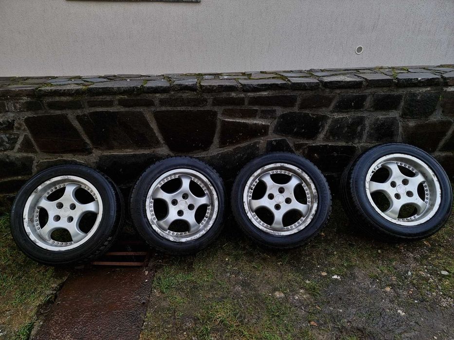 4 jante aluminiu,plus 4 cauciucuri ,Vw Passat!!