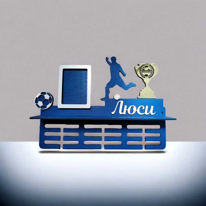 Поставка стойка закачалка за медали - Футбол