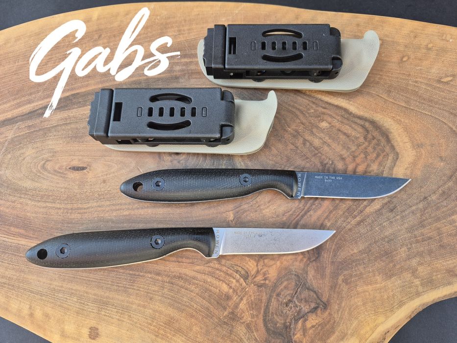 Фиксиран нож ESEE  ROWEN,фултанг DC53 с  тактическа кания Kydex