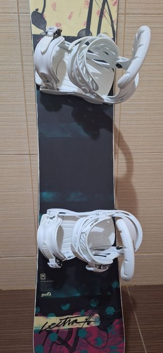 Placa snowboard Nitro Lectra145- 146-legaturi -boots burton
