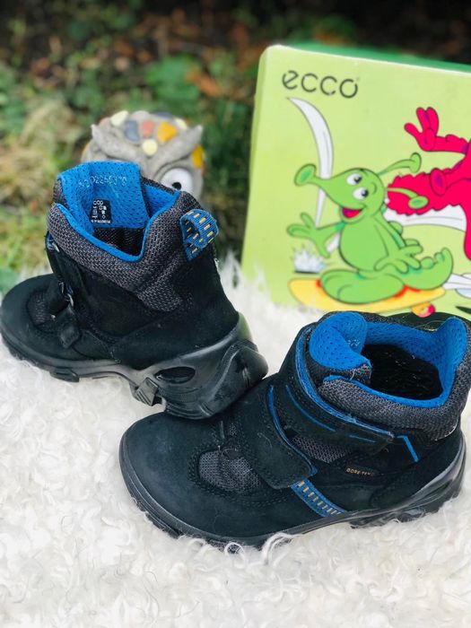 Ghete baiat ECCO-marimea 28,,inter18cm,Piele,impermeab,ca Geox,Salomon