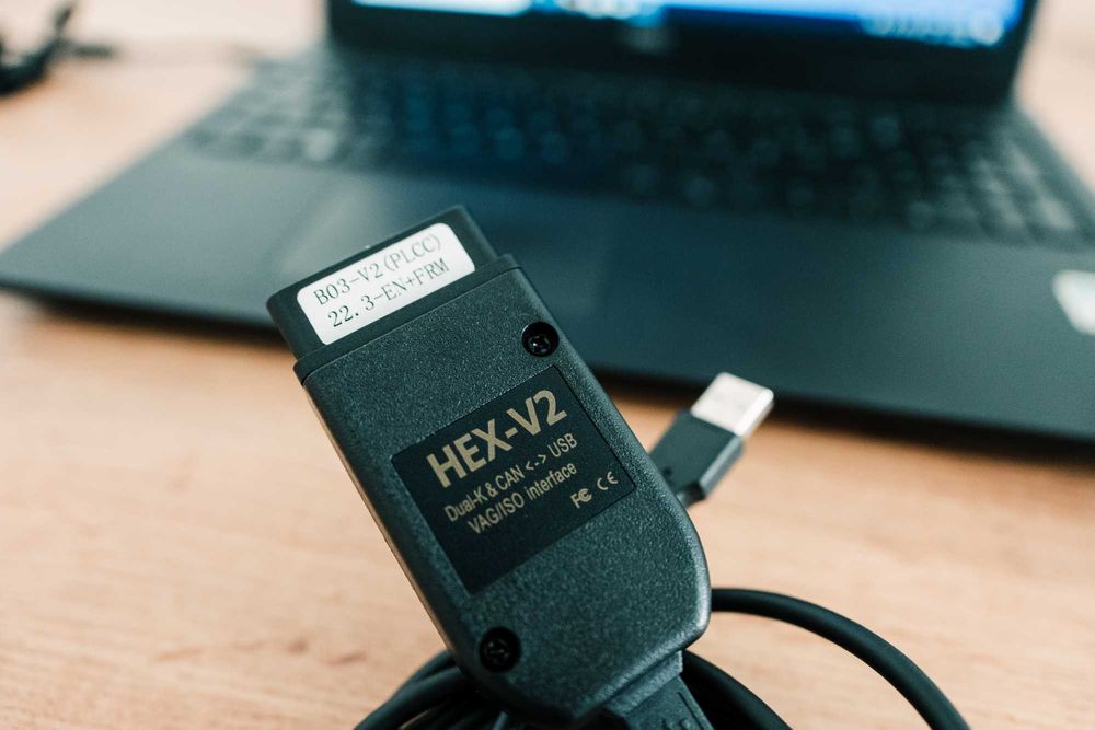 VCDS - Tester VW, AUDI, SKODA, Seat + Laptop Dell i3, 128 GB SSD, 8GB