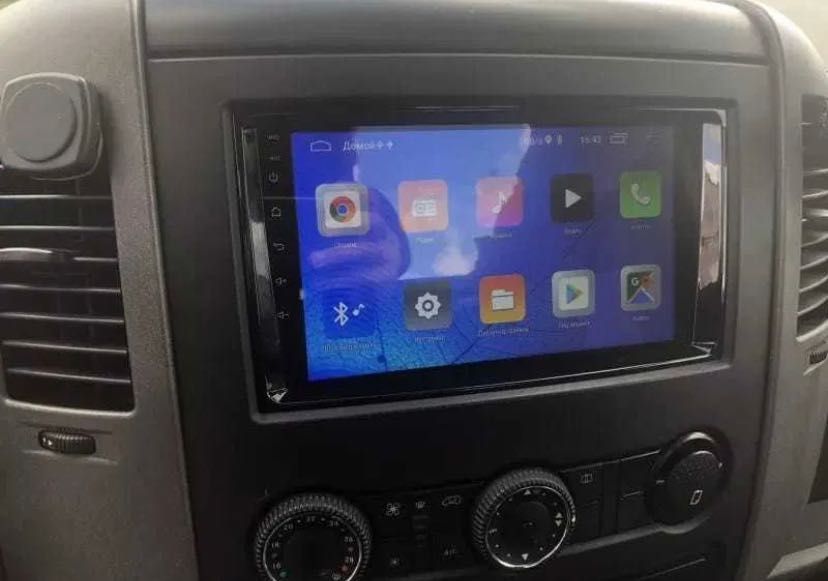 Navigatie Android Mercedes Sprinter Crafter Vito B Class Waze