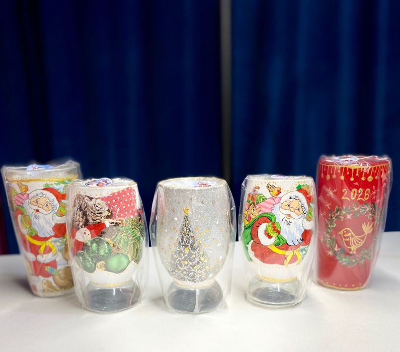 Новогодние фужеры