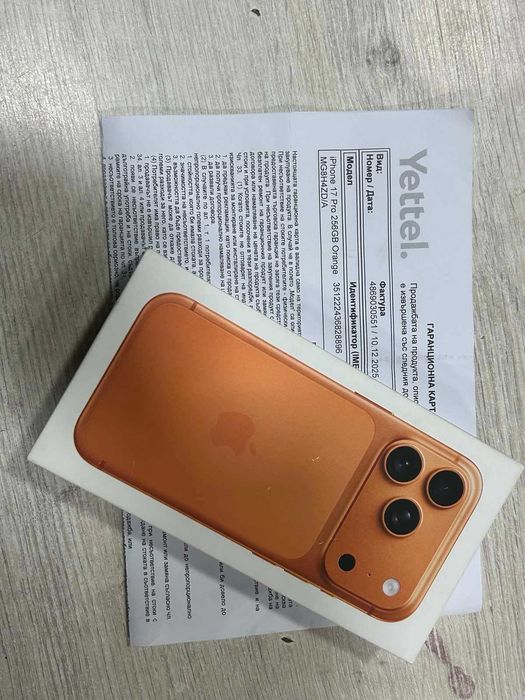 IPhone 17 pro 256gb с Гаранция 36м.