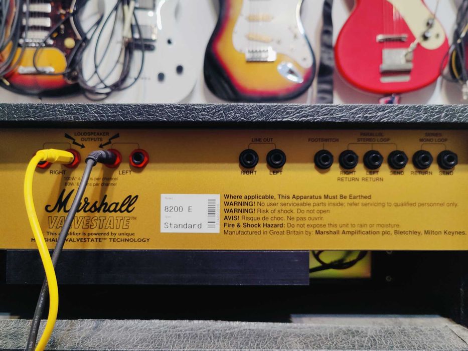 Amplif chita Marshall Bi Chorus 200, cabinet Marshall JCM900 Lead 1960