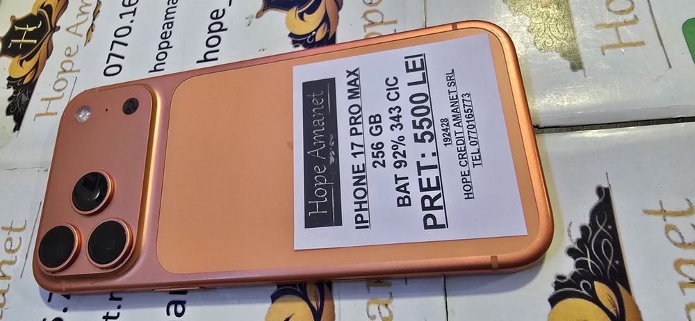 Hope Amanet P6 iphone 17 Pro Max