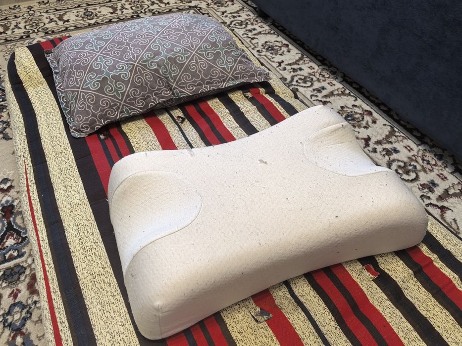 Постельное 2 матраса 2 подушки